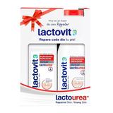 Ajándékcsomag Tusfürdő Javító Hatással a Nagyon Száraz Bőrre, 600 ml +  Testtej Javító Hatással a Nagyon Száraz Bőrre, 400 ml - Lactovit Feeds Your Skin Lactourea