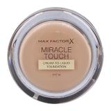 Krémes Alapozó  SPF 30 - Max Factor Miracle Touch Cream to Liquid Foundation, árnyalata 080 Bronze, 11,5 g
