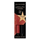 Folyékony Rúzs - Max Factor Lipfinity, Lip Colour + Top Coat, árnyalata 090 Starstruck,  1 csomag