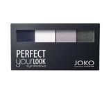 Szemhéjfesték négy színnel  - Joko Perfect Your Look Quattro Eye Shadow, árnyalata  400, 5 g