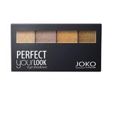 Szemhéjfesték négy színnel - Joko Perfect Your Look Quattro Eye Shadow, árnyalata  402, 5 g