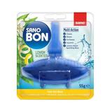 WC légfrissítő citrom illattal - Sano Bon Blue Lemon, 55 g