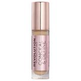 Korrektor - Makeup Revolution Conceal and Define Concealer, árnyalata C8, 4 ml