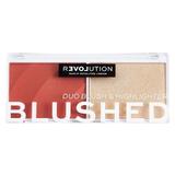 Pirosító Sminkpaletta - Makeup Revolution Relove Colour Play Blushed Duo,  Daydream