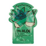 Hidratáló Koreai Arcpakolás Szalvéta Aloéval - Tony Moly I'm Aloe Mask Sheet Moisturizing, 1 db.