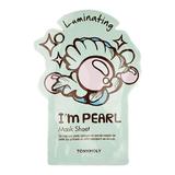 Világító Szalvéta Típusú Koreai Arcmaszk - Tony Moly I'm Pearl Mask Sheet Luminating, 1 db.