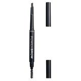 Szemöldökceruza ecsettel - Makeup Revolution Relove Power Brow Pencil, árnyalata Granite, 0,3 g
