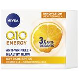 Ránctalanító Nappali Krém  Q10 Energy SPF 15 - Nivea Anti-Wrinkle + Healthy Glow Day Care, 50 ml