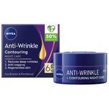 Ránctalanító Éjszakai Krém az Arc Újradefiniálására 65+ - Nivea Anti-Wrinkle + Contouring Night Care, 50 ml