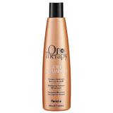 Világító Sampon Rózsa, 24K Arany Kivonattal és UV Védelemmel - Fanola Oro Therapy Gold Shampoo Illuminating All Hair Types, 300 ml