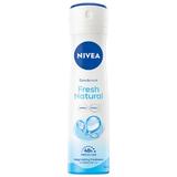 Dezodor Izzadásgátló Spray - Nivea Frsh Natural, 150 ml