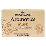 Pézsma Szappan - Musk Aromatics, Papoutsanis, 100 g