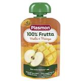 Gluténmentes Alma- és Mangópüré - Plasmon 100% Frutta, 6 hónap+, 100 g