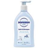 Habfürdő és Sampon - Sanosan Bath & Shampoo, 400 ml