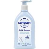 Habfürdő és Sampon - Sanosan Bath & Shampoo, 500 ml