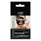 Hámlasztó maszk fekete pontok eltávolítására Charbon Charcoal Victoria Beauty - 10 ml