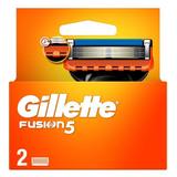  Manuális borotva pótfejjel - Gillette Fusion 5, 2 db.