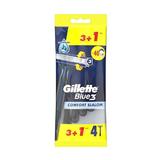 Borotva,3 pengés  - Gillette Blue 3 Comfort Slalom, 4 db.