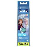 Elektromos fogkefe pótfejek - Oral-B Frozen, 4 db