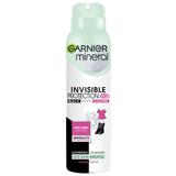  Izzadásgátló Spray Dezodor - Garnier Mineral Invisible Protection 48h Black White Colors Floral Touch, 150 ml