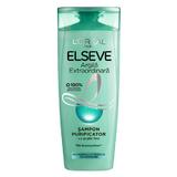 <b>Agyag sampon zsíros hajra L'Oreal Paris - Elseve Extra Clay Shampoo, 400 ml