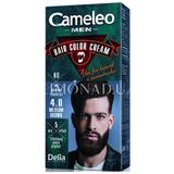 Haj- és Szakállfesték - Delia Cosmetics Cameleo Men hair Coloring Cream, Árnyalata 4.0 Medium Brown, 1 csomag
