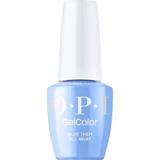 Féltartós Körömlakk Henna Mentes Hema-Free -  OPI Gel Color, Make 'Em Jelly Collection, árnyalata Blue Them All Away, 15 ml