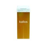 Egyszeri használatos, természetes szőrtelenítő gyanta - Kallos Depilatory Wax, sárga, mézzel, 100g