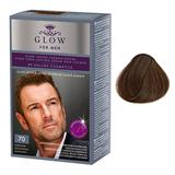 Permanens hajfesték férfiaknak - Kallos Glow For Men Long Lasting Cream Hair Colour árnyalat 70 Középszőke